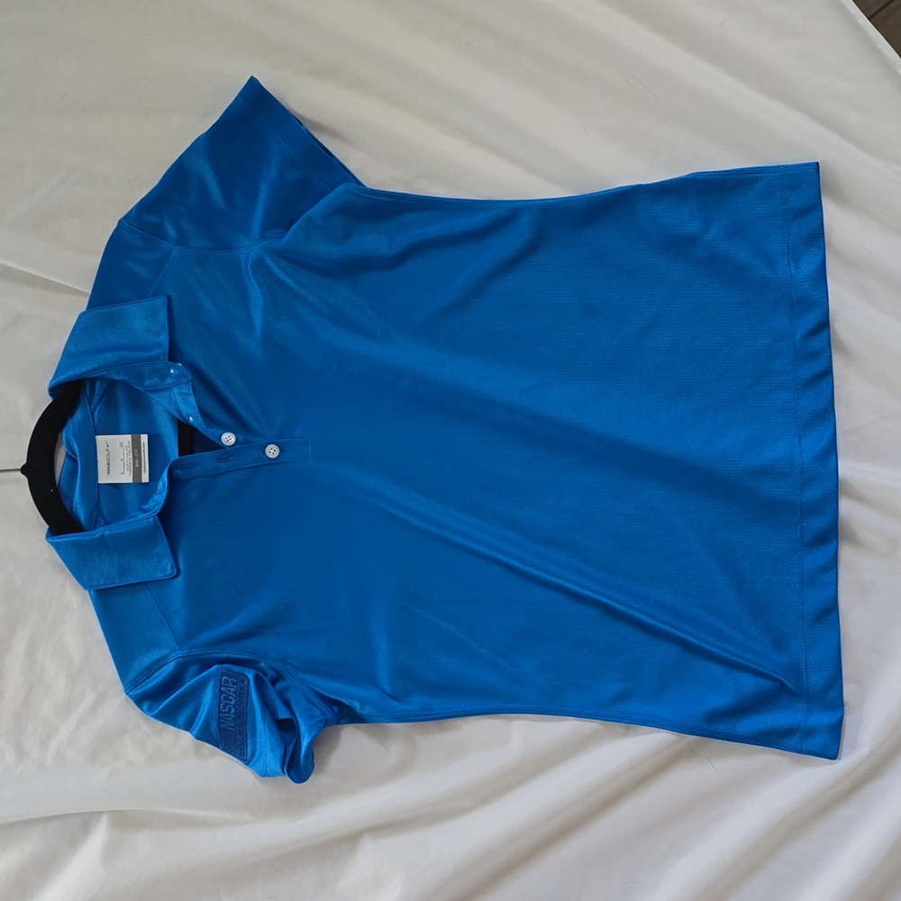 Nike golf shirt.